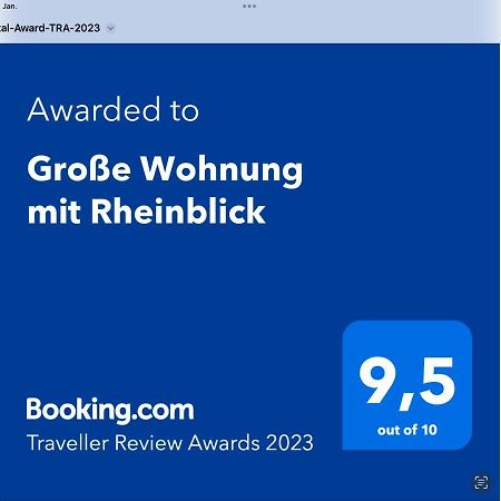 Grosse Wohnung Mit Rheinblick Boppard Zewnętrze zdjęcie